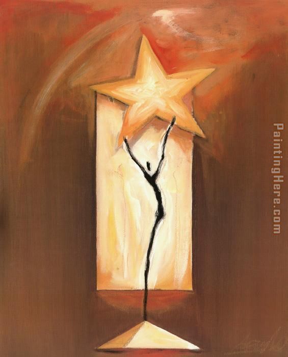 Star Dance painting - Alfred Gockel Star Dance art painting